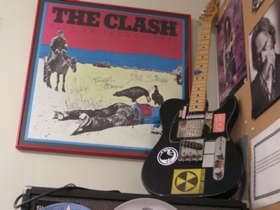 1978 Telecaster with The Clash Poster